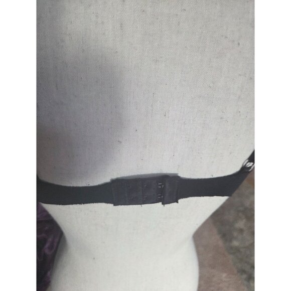 Just Be Black Padded Underwire Bra*36B*Adj Straps *NWOT*Halloween*Sissy*Cosplay - Picture 6 of 12